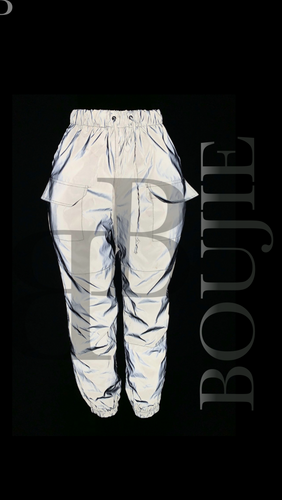 “LIGHTS” Reflective Cargo Pants